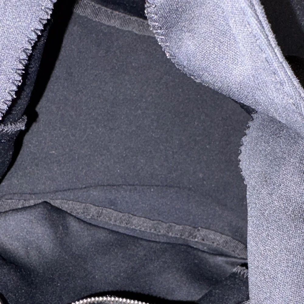 Vintage FENDI Black Linen Hobo Bag FF Hardware Authenticated